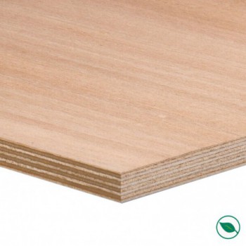 Panneau contreplaqué tout okoumé CTBX 2500 x 1220 x 5 mm FSC 100%