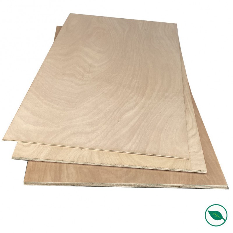 Panneau contreplaqué powerplex bio 1200 x 400 x 10 mm. - FSC 100%