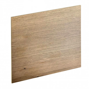 Crédence cuisine stratifiée HPL réversible chêne/chêne brun 3000 x 640 x 13,4 mm FSC