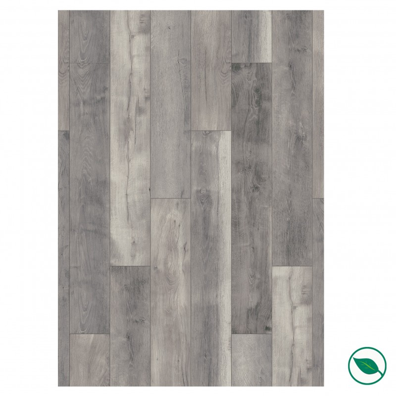 sol stratifié effet parquet black water oak