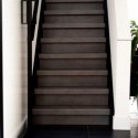 Marche rénovation d'escalier XXL stratifié dark grey 1300 x 610 x 56 mm