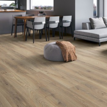 sol stratifié effet parquet  - ép 8mm - Ashland Oak - boite de 9 lames soit 2,22 m2 - KO Atlantic 8 K452