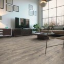 sol stratifié effet parquet  - ép 8mm - Weathered Volcano Oak - boite de 9 lames soit 2,22 m2 - KO Atlantic 8 K463