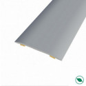 barre de seuil adhésive même niveau aluminium coloris (03) argent Long 90 cm larg 3,7cm Ht 2,3mm