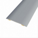 barre de seuil adhésive même niveau aluminium coloris (03) argent Long 90 cm larg 3,7cm Ht 2,3mm