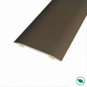 barre de seuil adhésive même niveau aluminium coloris (05) bronze Long 90 cm larg 3,7cm Ht 2,3mm