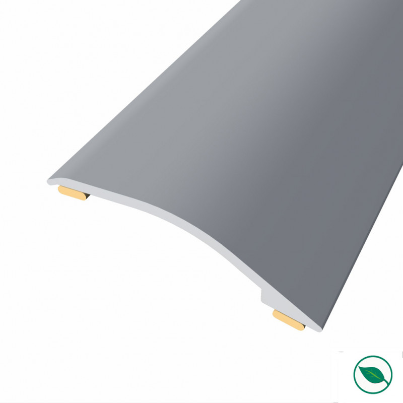 barre de seuil adhésive différence niveau aluminium coloris (07) Brossé Long 90 cm larg 3,8cm Ht 1,2cm