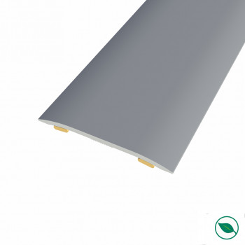 barre de seuil adhésive même niveau aluminium coloris (07) brossé Long 90 cm larg 3,7cm Ht 2,3mm