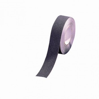 Rouleau adhésif anti-dérapant noir Lg 5 m x larg 2,5cm