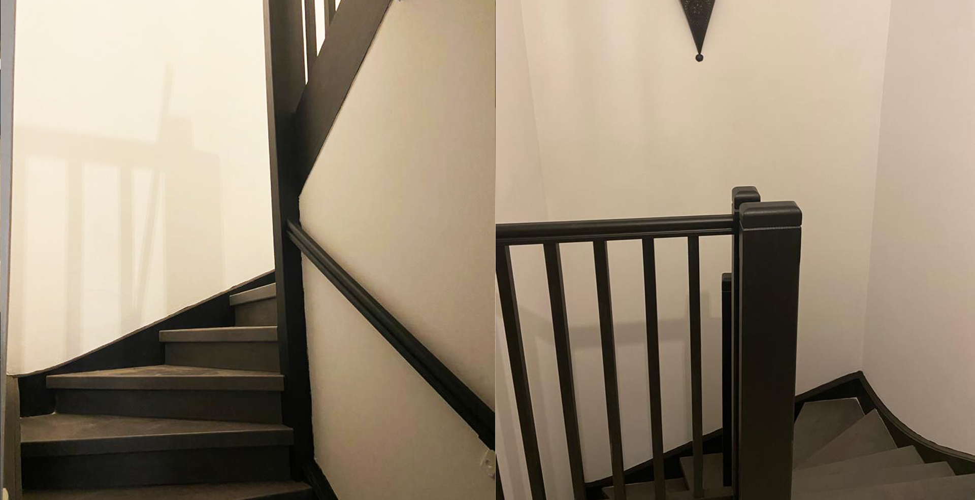 Rénovation escalier Dark Grey